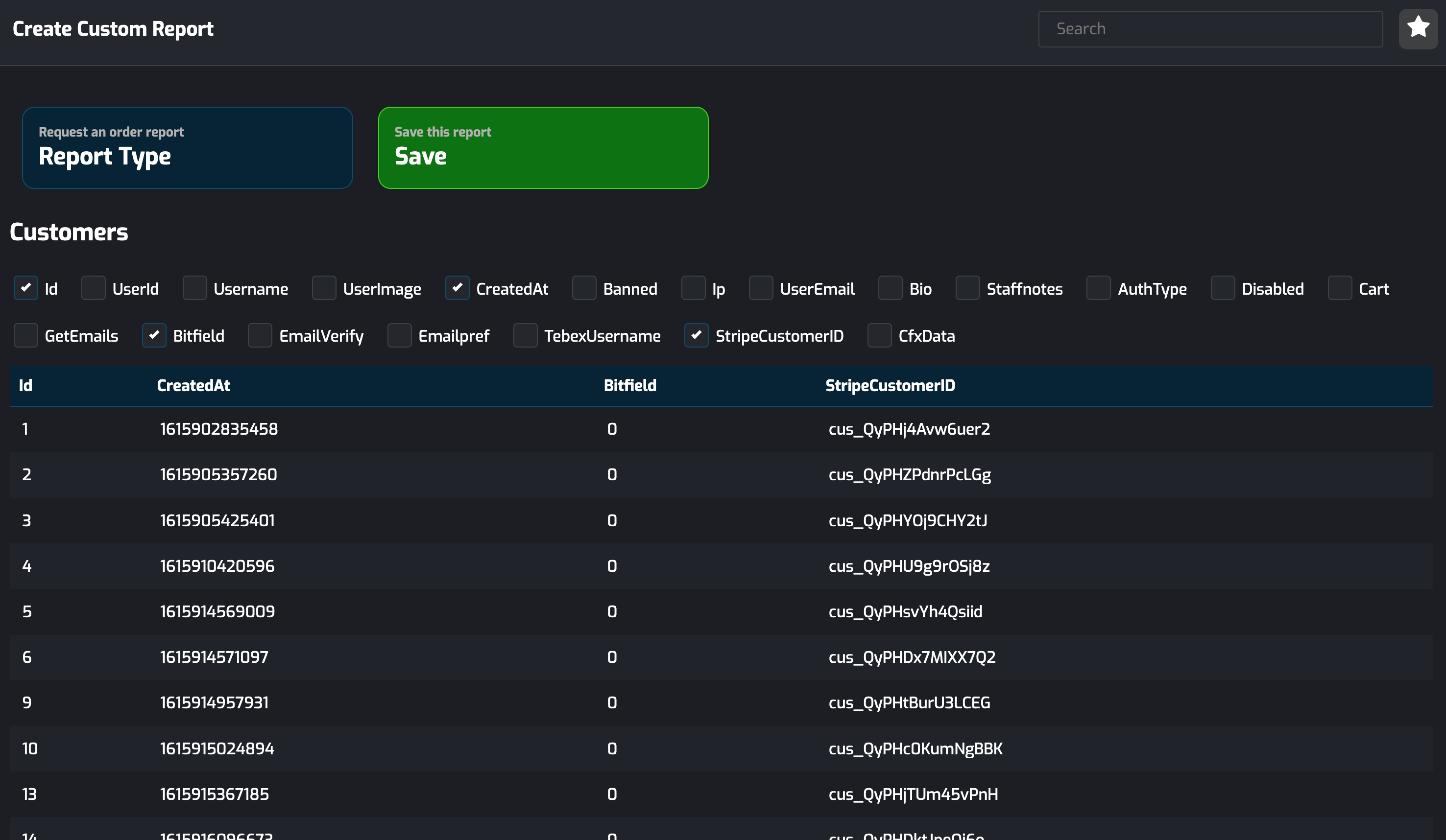 A boring example image