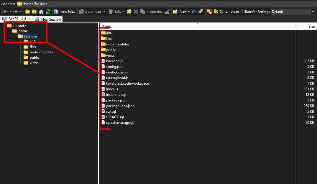 A boring example image
