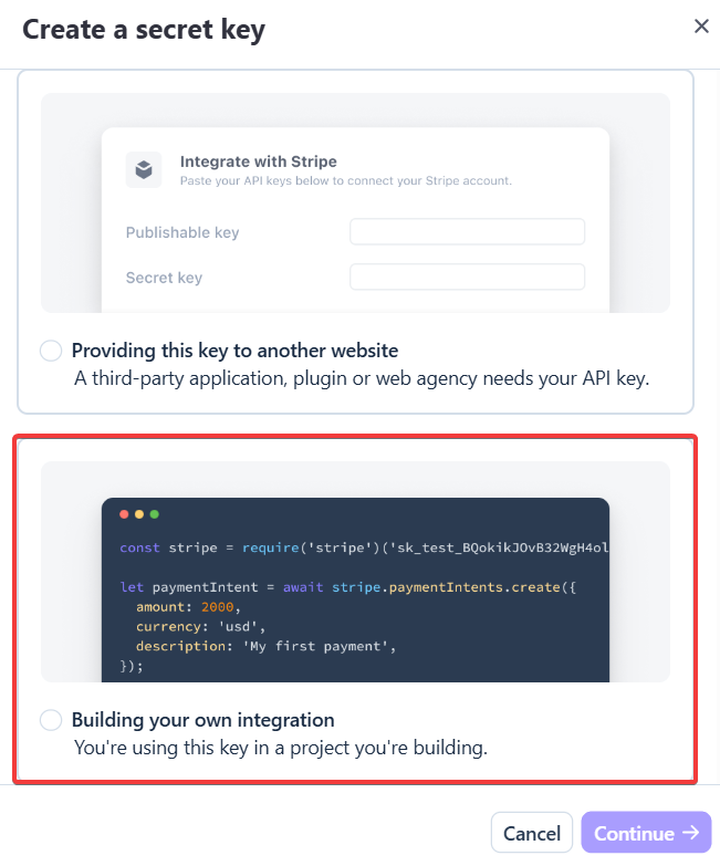 A boring example image